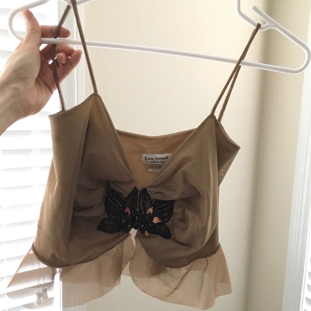 Ema Savahl Top with Beading